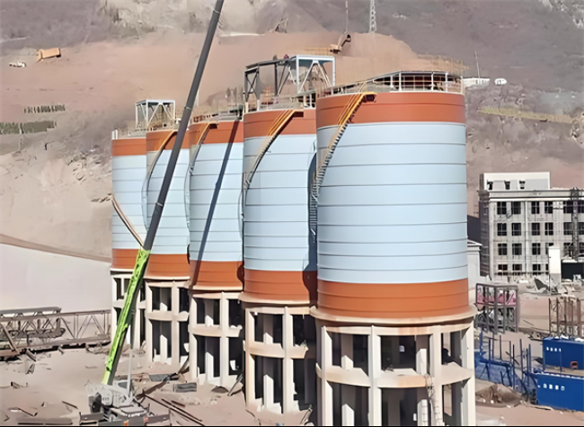 城关高架钢板仓